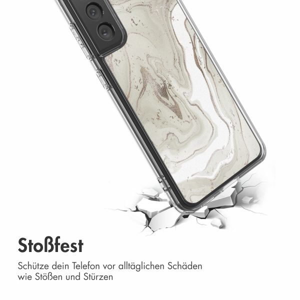 imoshion Design Hülle Samsung Galaxy S21 FE - Sandy Marble