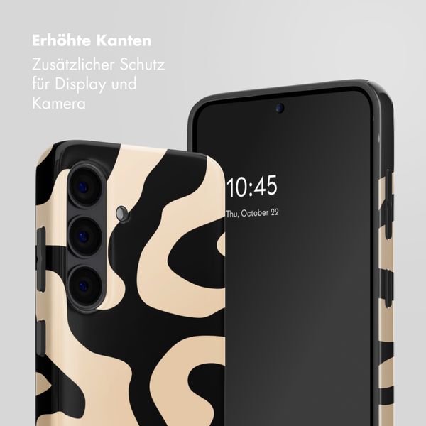 Selencia Vivid Rückabdeckung mit MagSafe Samsung Galaxy S24 - Art Wave Black