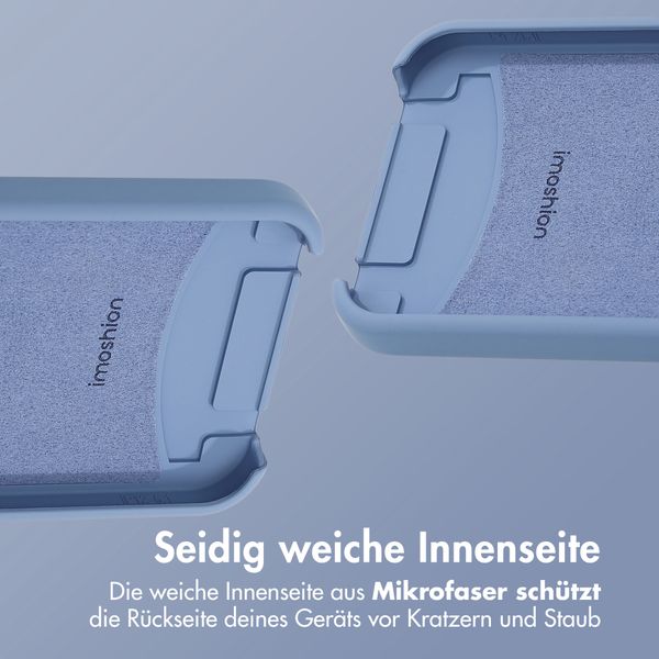 imoshion Color Backcover mit abnehmbarem Handykette und MagSafe Apple iPhone 12 (Pro) - Ash Blue