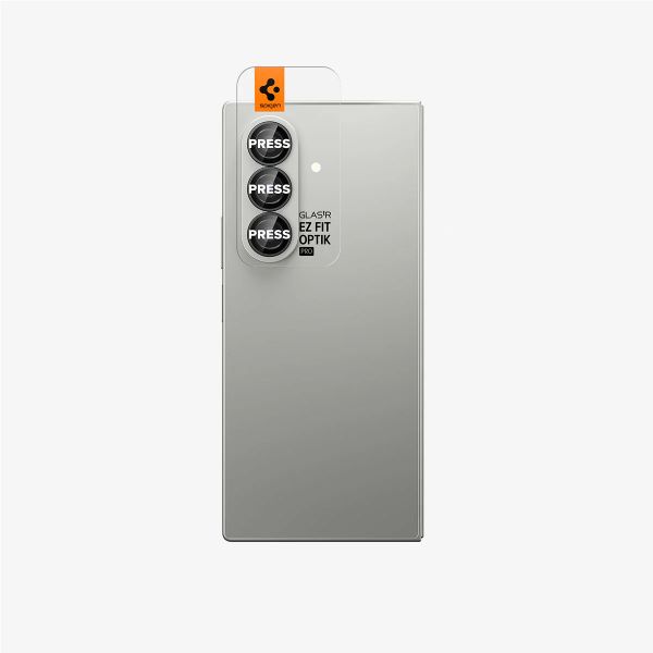 Spigen Optik Pro EZ Fit Lens Protector - Kameralinsenschutz (2er-Pack) für das Samsung Galaxy Z Fold 8 Ultra - Schwarz