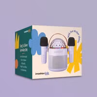 imoshion Sing & Shine Karaoke-Set - Lautsprecher und 2 Mikrofone - Lavender Lilac