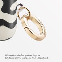 Selencia Vivid Case Apple AirPods 1 / 2 - Art Wave Black