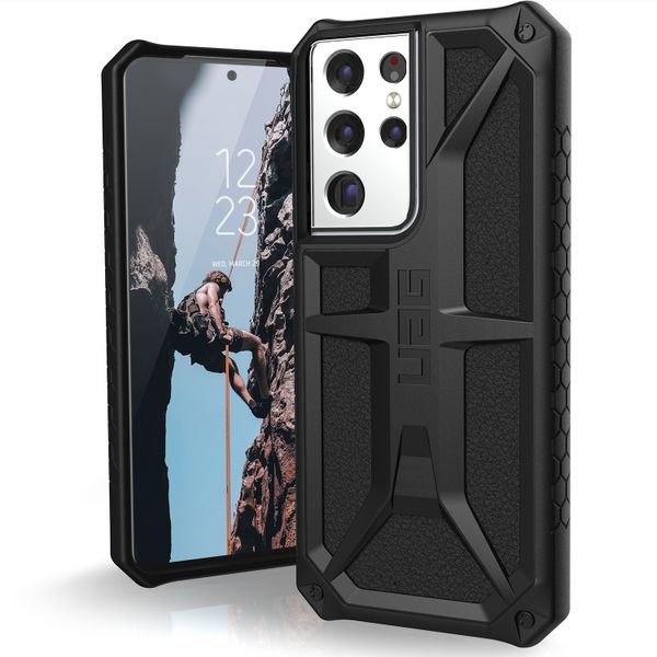 UAG Monarch Case für das Samsung Galaxy S21 Ultra - Schwarz