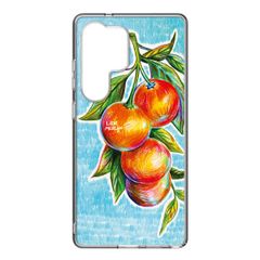 Samsung Hybrid Case Samsung Galaxy S25 Ultra - Lieve Merlijn / Mandarin