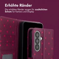 imoshion Design Klapphülle Samsung Galaxy A37 (5G) - Crush Check Coral Dust