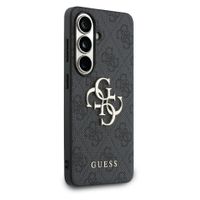 Guess 4G Metal Logo Back Cover Samsung Galaxy S26 - Schwarz
