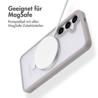 Accezz Ring Stand Backcover mit MagSafe Samsung Galaxy S24 - Grau