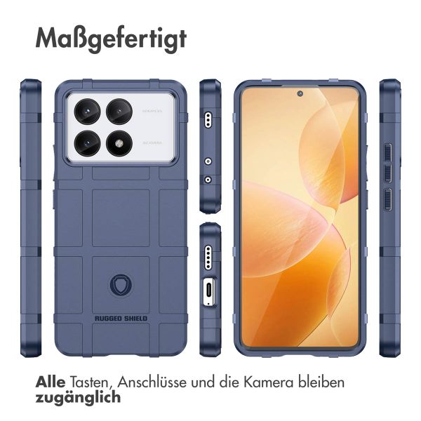 imoshion Rugged Shield Backcover Xiaomi Poco X6 Pro - Dunkelblau