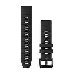Garmin QuickFit® Silikonarmband -   Garmin 22 mm Anschluss - Schwarz