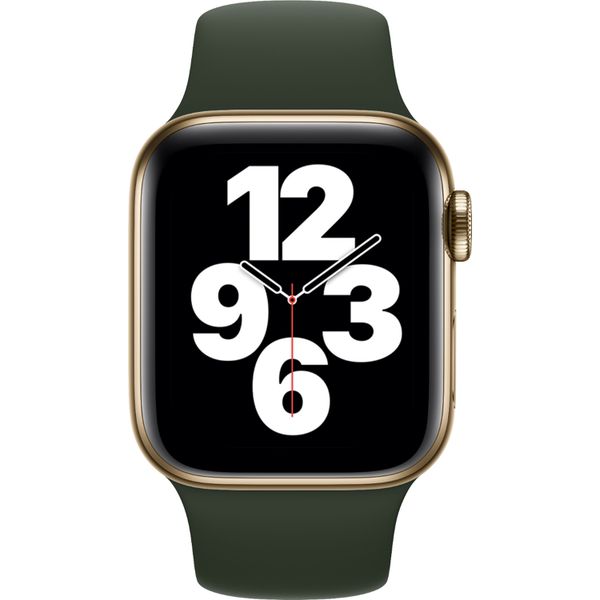 Apple Sport Band für Apple Watch Series 1-9 / SE - 38/40/41 mm / Series 10 - 42 mm - Cyprus Green