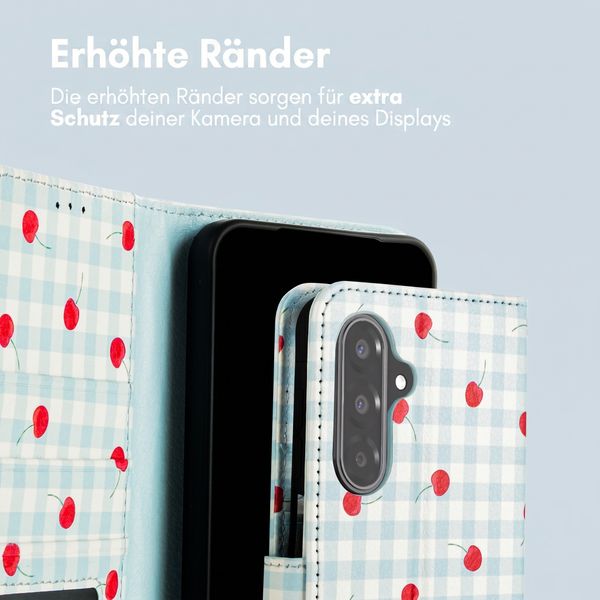 imoshion Design Klapphülle Samsung Galaxy A56 - Cherry Check