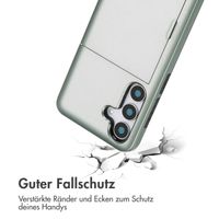 imoshion Backcover mit Kartenfach Samsung Galaxy S25 - Grün