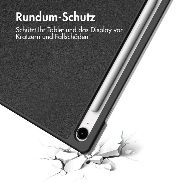 imoshion Trifold Klapphülle Samsung Galaxy Tab S10 FE Plus - Schwarz