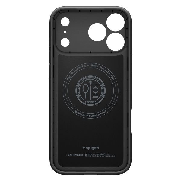 Spigen Thin Fit Backcover mit MagSafe Apple iPhone 18 Pro / 17 Pro - Black