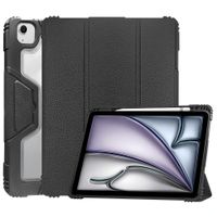 Accezz Rugged Trifold Klapphülle Apple iPad Air 11 Zoll (2025) M3 / (2024) M2 / Air 5 (2022) / Air 4 (2020) - Schwarz