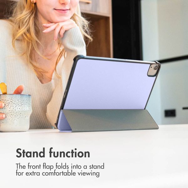 imoshion Trifold Klapphülle Samsung Galaxy Tab A11 / A9 8.7 Zoll - Lila