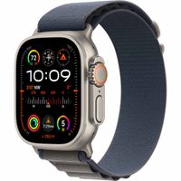 WiWu Alpine nylonarmband für das  Apple Watch Series 1 t/m 11 / SE / Ultra (44/45/46/49 mm) - Blau