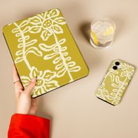 Selencia Vivid Klapphülle Apple iPad 11 (2025) 11 Zoll A16 / iPad 10 (2022) 10.9 Zoll - Chalky Bloom