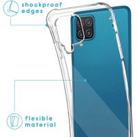 imoshion Transparentní zadní kryt s šňůrkou Samsung Galaxy A12 - Green Multi Color