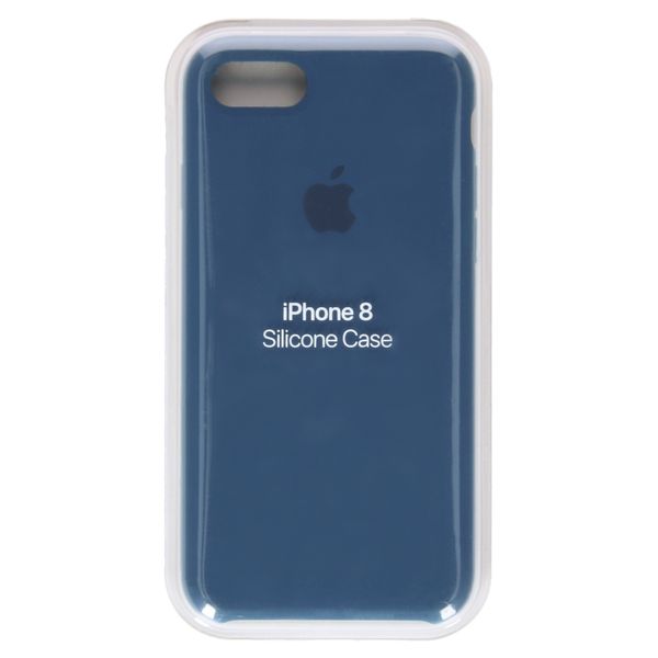 Apple Silikoncase Apple iPhone SE (2022 / 2020) / 8 / 7 - Blue Cobalt