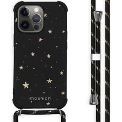 imoshion Design Hülle mit Band Apple iPhone 13 Pro Max - Stars Gold