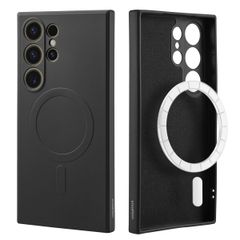 imoshion Color Back Cover mit MagSafe Samsung Galaxy S24 Ultra - Schwarz