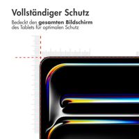 imoshion Displayschutz aus gehärtetem Glas für das iPad Pro 11 (2024) M4 - Transparent