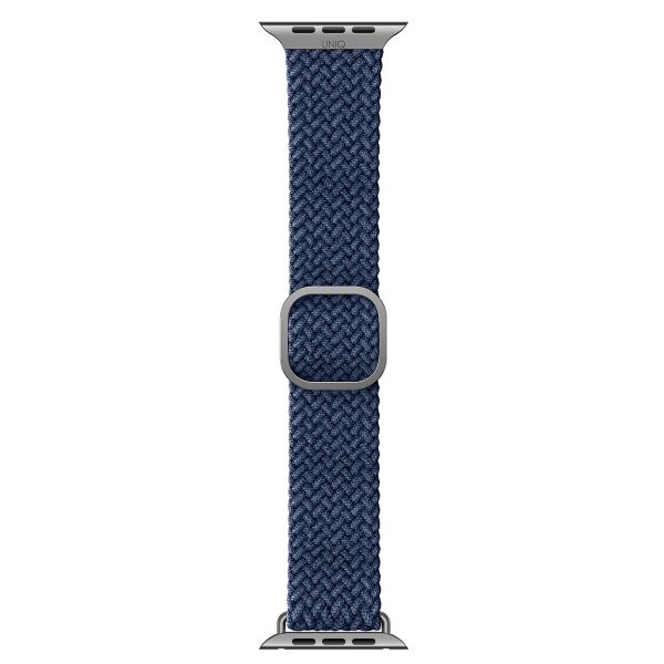 Uniq Aspen Geflochtenes Armband für die Apple Watch Series 1 bis 10 / SE / Ultra (2) (44/45/46/49 mm) - Oxford-Blau