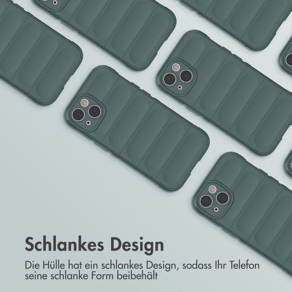 imoshion EasyGrip Back Cover für das iPhone 14 - Dunkelgrün