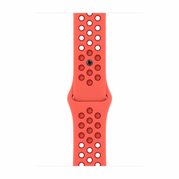Apple Nike Sport Armband für  Apple Watch | 38/40/41/42 mm - Größe S/M - Bright Crimson / Gym Red