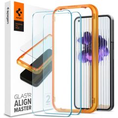Spigen GLAStR Fit Displayschutzfolie + Applicator 2-pack für das Nothing Phone (2)