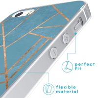 imoshion Design Hülle Apple iPhone SE (2016) / 5 / 5s - Blue Graphic
