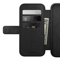 Nomad Modern Leather Folio Klapphülle für das iPhone 16 Pro - Black