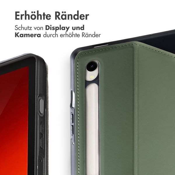 Accezz Classic Klapphülle Samsung Galaxy Tab S10 Ultra / Tab S9 Ultra - Grün
