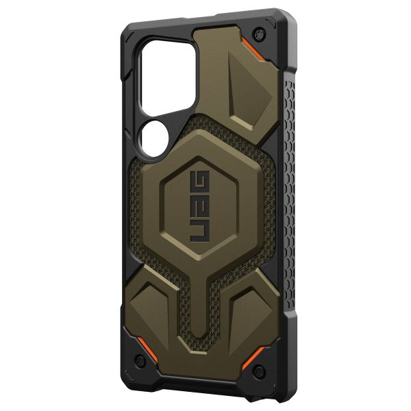 UAG Monarch Backcover für das Samsung Galaxy S24 Ultra - Kevlar Element Green