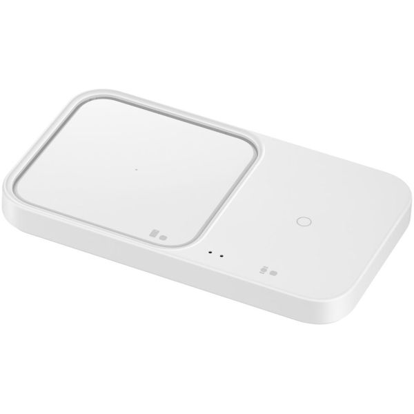 Samsung ﻿Wireless Charger Duo - Ladestation - Ohne Adapter und Ladekabel - 15 Watt - Weiß