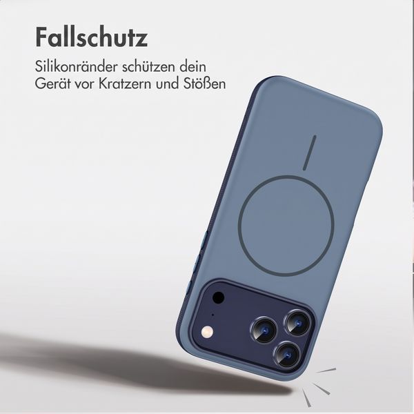 imoshion Color Backcover mit Thin MagSafe Ring Apple iPhone 17 Pro Max - Dunkelblau