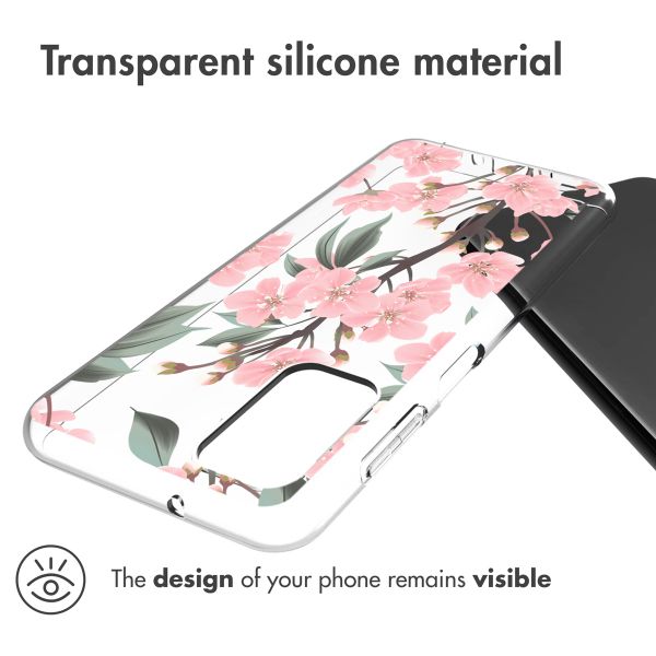 imoshion Design Hülle für das Samsung Galaxy A13 (5G) / A04s - Cherry Blossom