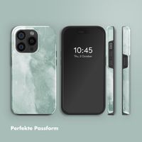 Selencia Vivid Rückabdeckung mit MagSafe Apple iPhone 15 Pro - Marble Grayed Jade