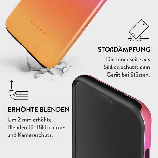 Burga Tough Back Cover für das iPhone 12 (Pro) - Sunset Club