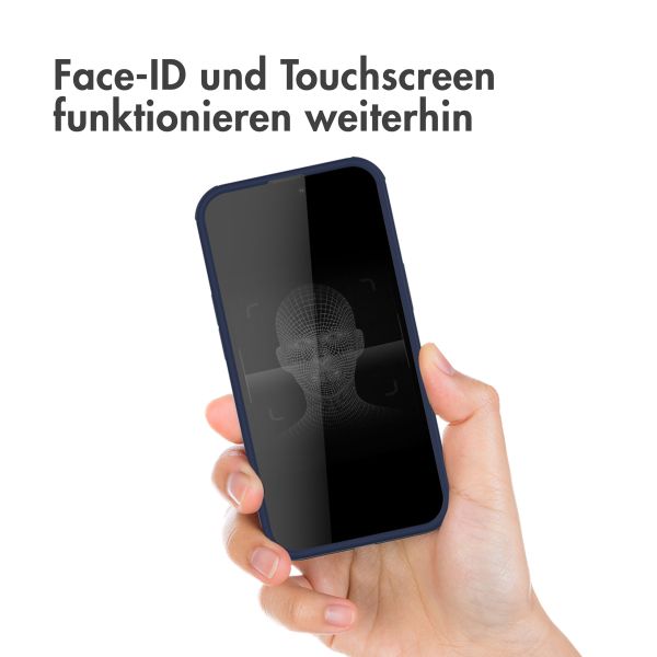 Accezz 360° Rundumschutzhülle für das iPhone 14 Pro - Blau