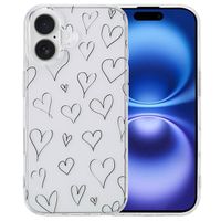 imoshion Design Hülle für das iPhone 16 - Hearts