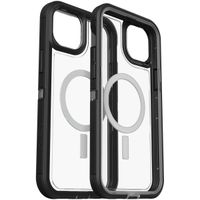 OtterBox Defender Rugged Case mit MagSafe für das iPhone 14 Plus - Transparent / Schwarz