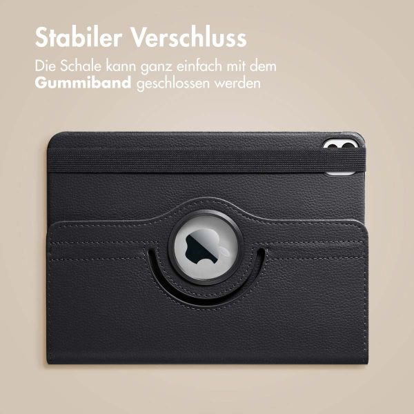 imoshion 360° drehbare Klapphülle Apple iPad Air 11 Zoll (2025) M3 / (2024) M2 / Air 5 (2022) / Air 4 (2020) / Pro 11 (2018/2020) - Schwarz