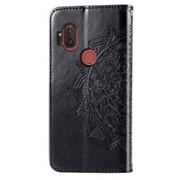 Mandala Klapphülle Schwarz Motorola One Hyper