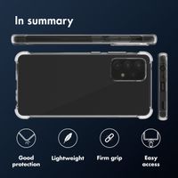 imoshion Shockproof Case Samsung Galaxy A52(s) (5G/4G) - Transparent