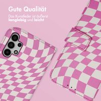 imoshion Design Klapphülle Samsung Galaxy A32 (5G) - Retro Pink