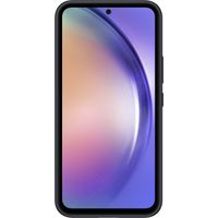 Samsung Original Silikon-Cover mit Band für das Samsung Galaxy A54 (5G) - Schwarz