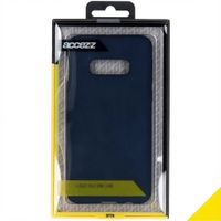 Accezz Liquid Silikoncase Samsung Galaxy S10e - Dunkelblau