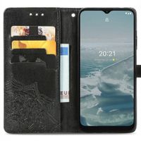 imoshion Mandala Klapphülle Nokia G10 / G20 - Schwarz